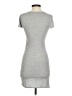 Alya Solid Gray Casual Dress Size XS - photo 2