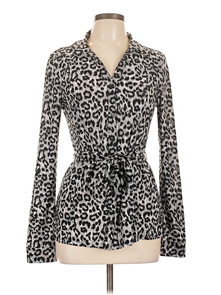 Pre-owned Isabella Rodriguez Long Sleeve Blouse In Black