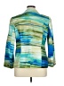 Escada Print Blue Blazer Size EU 46 / US 16 - photo 2