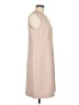 L.K. Bennett 100% Polyester Solid Pink Tan Cocktail Dress Size 8 - photo 4