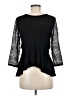 Torrid Black 3/4 Sleeve Blouse Size Med Plus (00) - photo 2