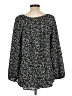 Mystree 100% Polyester Black Long Sleeve Blouse Size L - photo 2