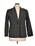 Joan Leslie Chevron-herringbone Gray Wool Blazer Size 16 (petite) - photo 1
