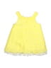 Satin Flowers 100% Polyester Yellow Dress Size 6X - photo 2