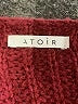 Atoir Burgundy Cardigan Size S (estimated) - photo 7