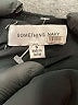 Something Navy Black 3/4 Sleeve Blouse Size S - photo 7