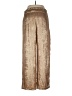 Unbranded 100% Polyester Metallic Gold Casual Pants Size L - photo 2