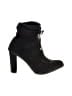 Just Fab Black Ankle Boots Size 6 - photo 1