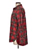 Old Navy Plaid Red Long Sleeve Button-Down Shirt Size L - photo 5