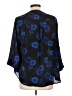 Torrid 100% Polyester Blue 3/4 Sleeve Blouse Size Lg Plus (0) - photo 2