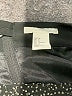 H&M 100% Polyester Black Casual Skirt Size 8 - photo 4