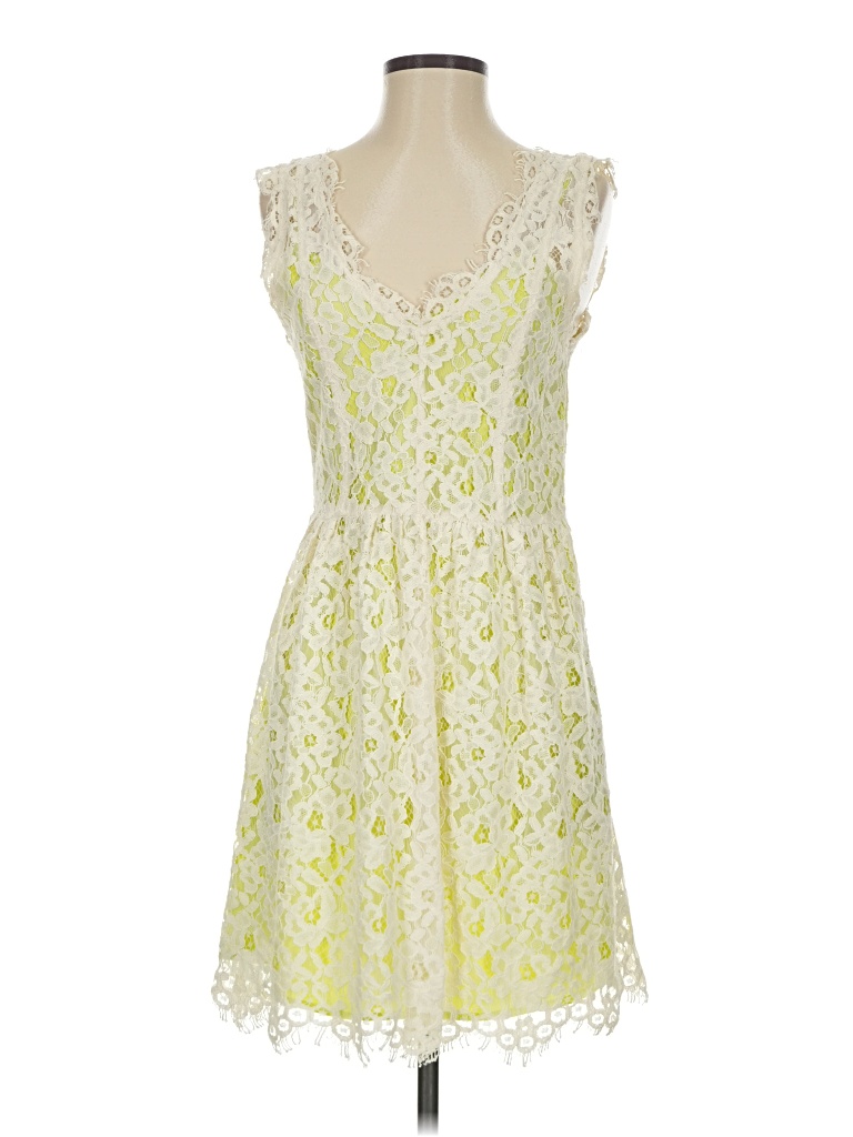 Pre-owned Madison Cocktail Dress In Yellow