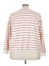 Maurices Stripes White Pullover Sweater Size 24 (3) - photo 2