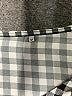 Unbranded Checkered-gingham Black Casual Dress Size M - photo 7
