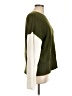 Sanctuary Color Block Green Pullover Sweater Size L - photo 4