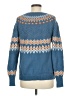Unbranded 100% Polyester Argyle Blue Pullover Sweater Size M - photo 2