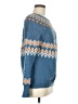 Unbranded 100% Polyester Argyle Blue Pullover Sweater Size M - photo 4