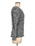 Parker Silver Long Sleeve Top Size M - photo 4