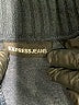 Express Jeans 100% Polyester Black Jacket Size XL - photo 6
