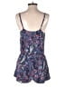 American Eagle Outfitters 100% Viscose Paisley Blue Romper Size S - photo 2