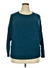 Simply Vera Vera Wang Teal Pullover Sweater Size XXL - photo 1