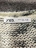 Zara Print Silver Pullover Sweater Size S - photo 7