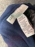 Sag Harbor Blue 3/4 Sleeve Button-Down Shirt Size M - photo 7