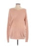 Derek Heart Maternity 100% Acrylic Pink Pullover Sweater Size L - photo 1