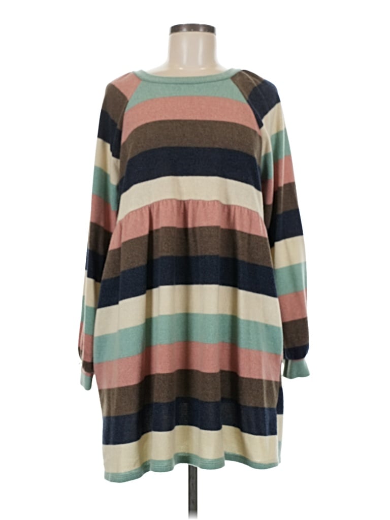 Pre-owned Geegee Casual Dress In Pink