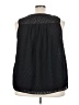 Torrid Black Sleeveless Blouse Size 3X Plus (3) - photo 2