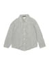 Gymboree 100% Cotton Stripes Gray Long Sleeve Button-Down Shirt Size 4 - photo 1