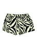 Shein Curve 100% Polyester Animal Print Green Shorts Size 14 Plus (1) - photo 2