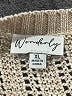 wonderly Solid Tan Pullover Sweater Size XL - photo 7