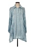 Assorted Brands 100% Viscose Blue Long Sleeve Blouse Size XS - photo 1