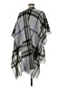 V.Fraas 100% Acrylic Gray Poncho One size - photo 2