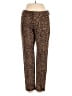 Old Navy Animal Print Brown Jeggings Size 2R - photo 1