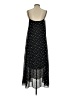 Unbranded 100% Polyester Stars Black Casual Dress Size XS - photo 2