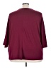 89th & Madison Burgundy Poncho Size 3X - photo 2