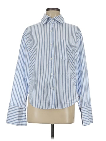 Pookie & Sebastian Long Sleeve Button-Down Shirt (view 1)