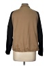 Active Studio 100% Polyester Color Block Brown Track Jacket Size L - photo 2