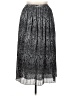 Cathy Daniels 100% Polyester Paisley Silver Formal Skirt Size 1X - photo 1