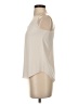 Ann Taylor LOFT 100% Polyester Ivory Tank Top Size XXS - photo 5