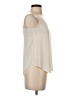 Ann Taylor LOFT 100% Polyester Ivory Tank Top Size XXS - photo 4