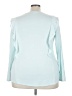 Lane Bryant Teal Long Sleeve Blouse Size 18 - 20 Plus - photo 2