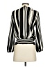 OLM Black 3/4 Sleeve Blouse Size S - photo 2