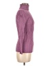 George Purple Turtleneck Sweater Size M - photo 4