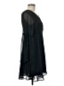 Miami 100% Polyester Paisley Black Cocktail Dress Size M - photo 4