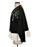 Calligraphie 100% Cotton Black Pullover Sweater Size S - photo 5