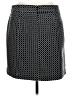Worthington 100% Polyester Polka Dots Black Casual Skirt Size 16 - photo 2