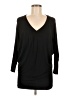 Emma's Closet Black 3/4 Sleeve Top Size M - photo 1